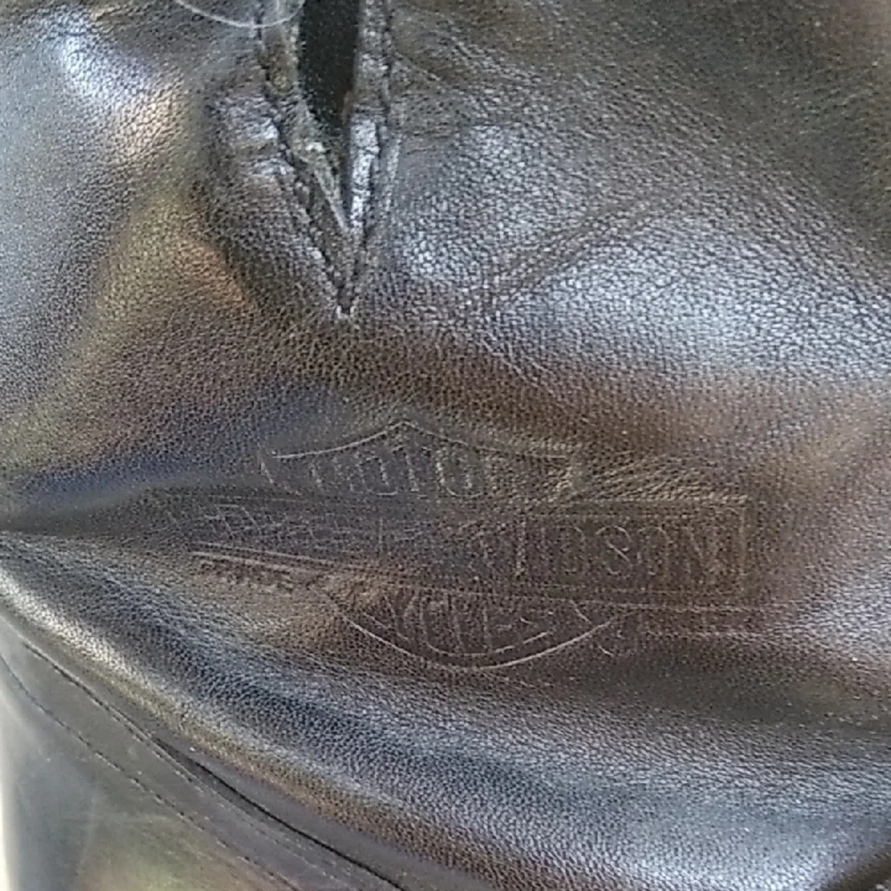 Harley-Davidson Black Leather Boots